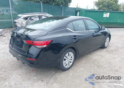 2020 Nissan Sentra S Xtronic Cvt z USA, uszkodzony, nr VIN 3N1AB8BV2LY211204